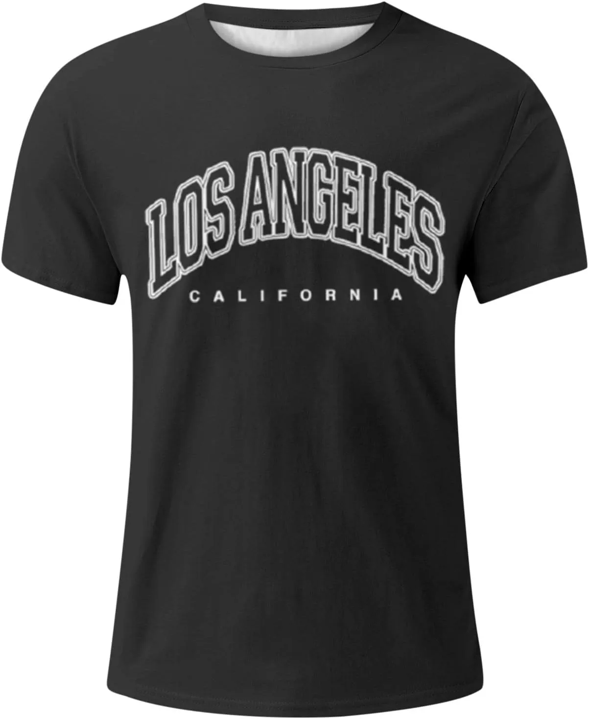 Tshirt for Men Casual Short Sleeve Breathable Athletic Outdoor Regular Fit Tees Trendy True Comfort Tops