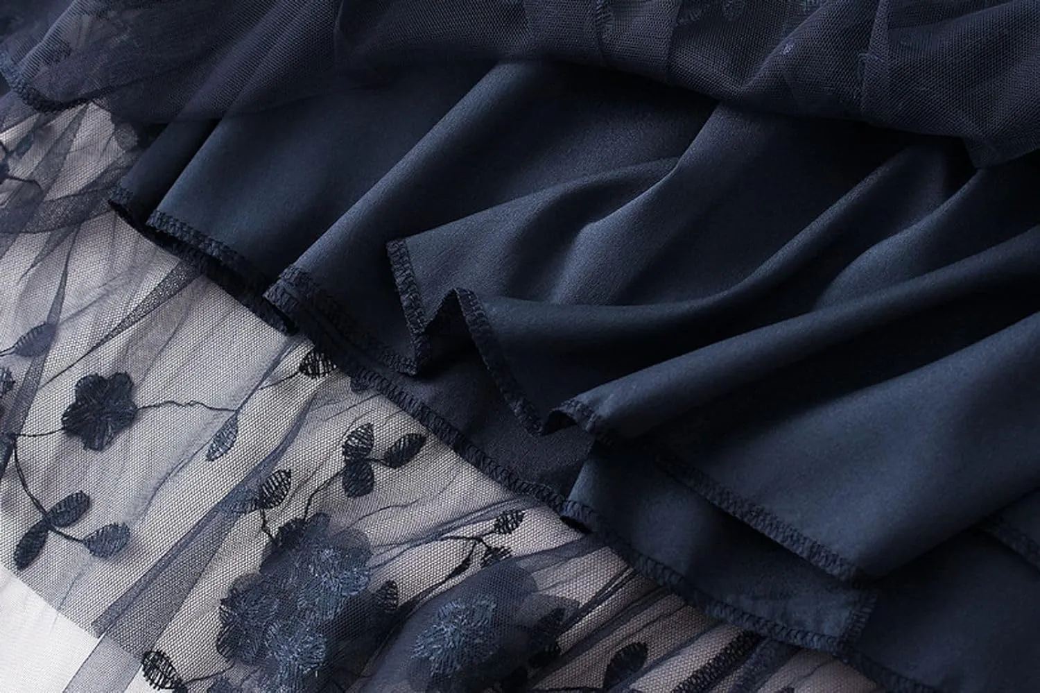 Tulle Skirts for Women 3D Floral Midi High Waist Skirt Cute Pleated A Line Layered Fairy Skirts 2025 Party Skirt