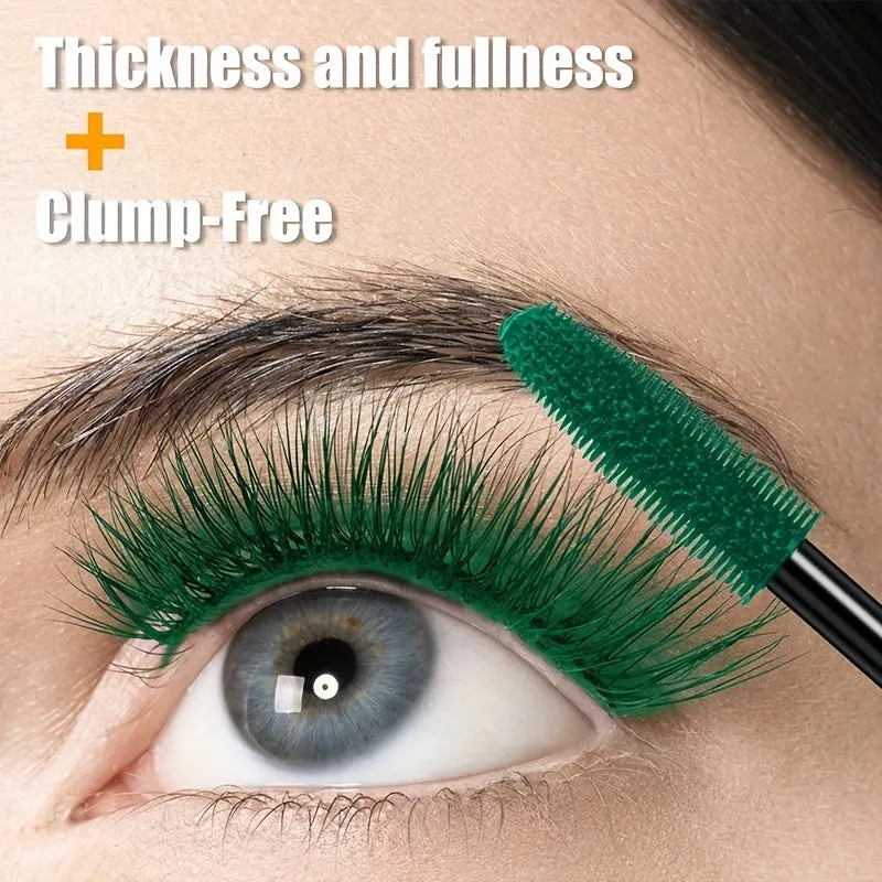 Vibrant and Waterproof 5 Color Mascara with Eyelash Base