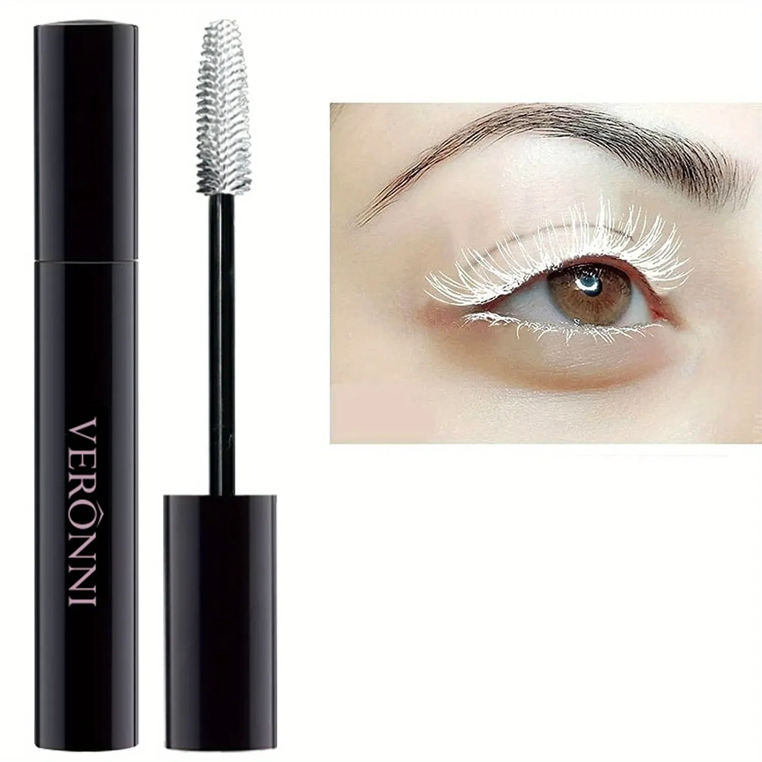 Vibrant and Waterproof 5 Color Mascara with Eyelash Base