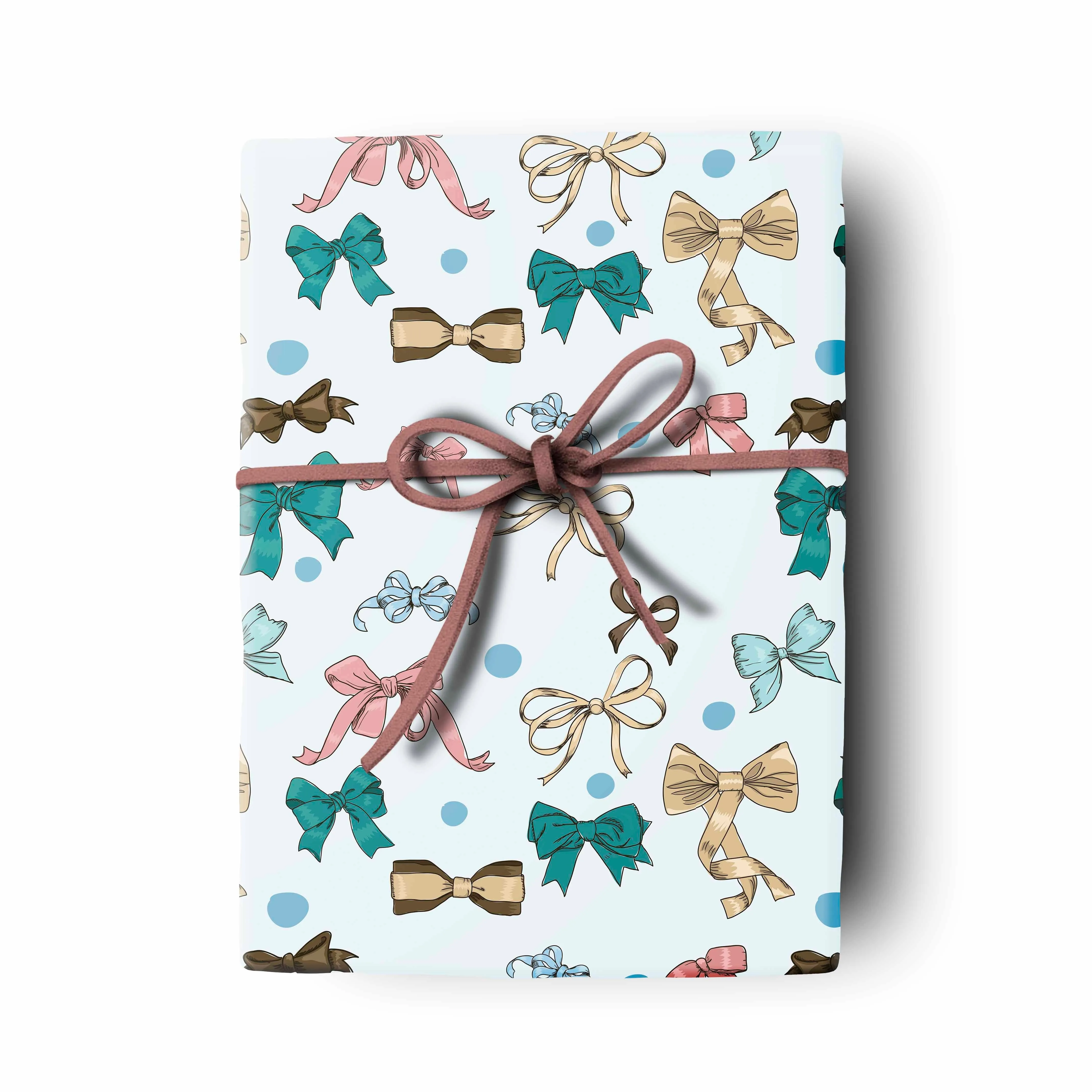 Vintage Bows and Ribbons Gift Wrap