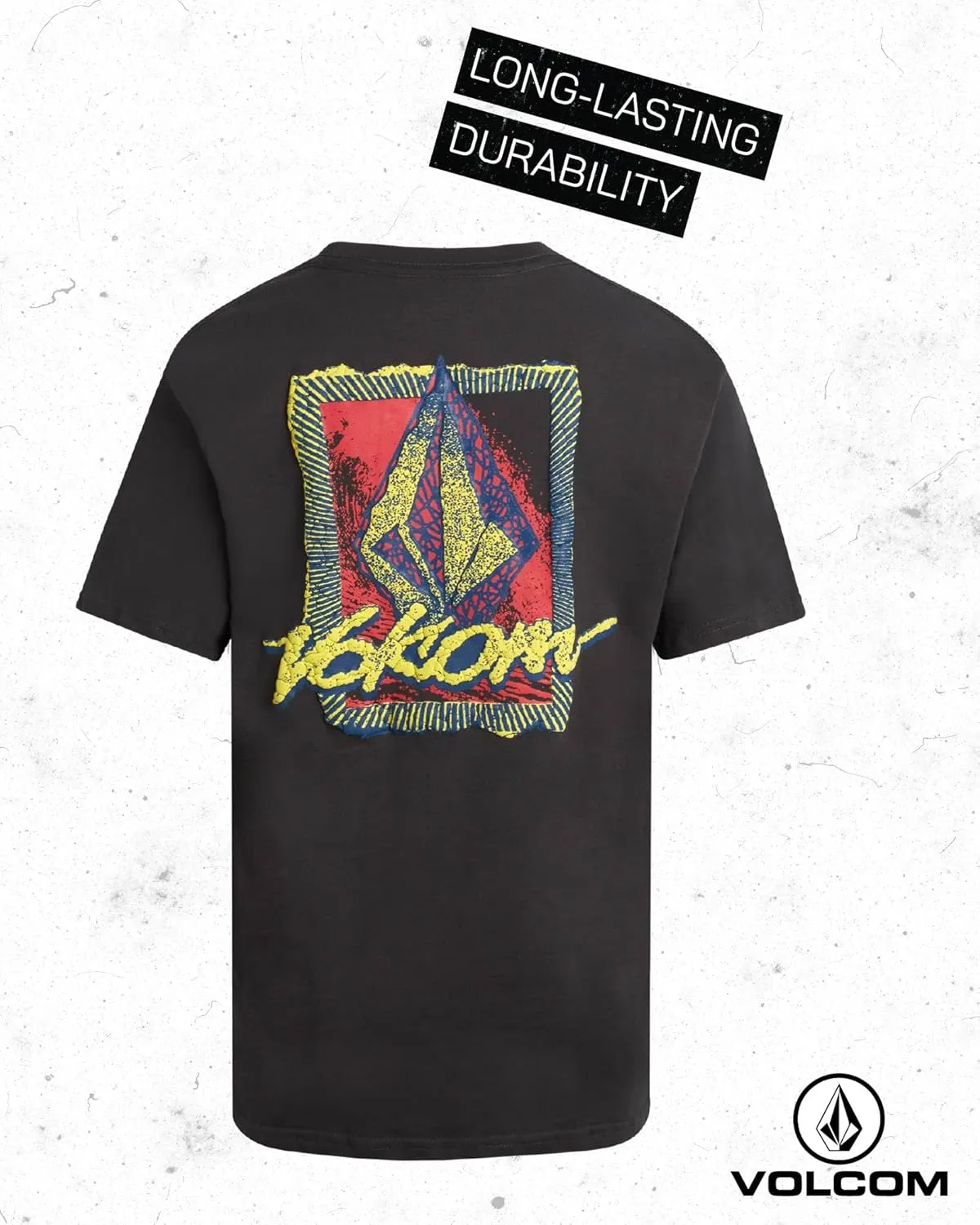 Volcom Boys T Shirt - Cotton Blend Short Sleeve Graphic Tees Casual Graphic T Shirts - Cool Shirts for Boys (Size 8-16)