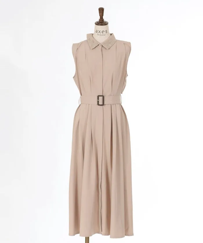 Waist Tuck Gilet Dress