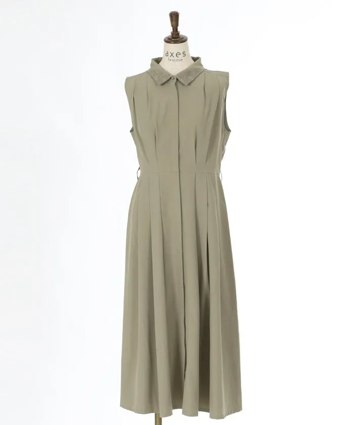 Waist Tuck Gilet Dress