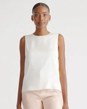 Washable Stretch Silk Shell Tank