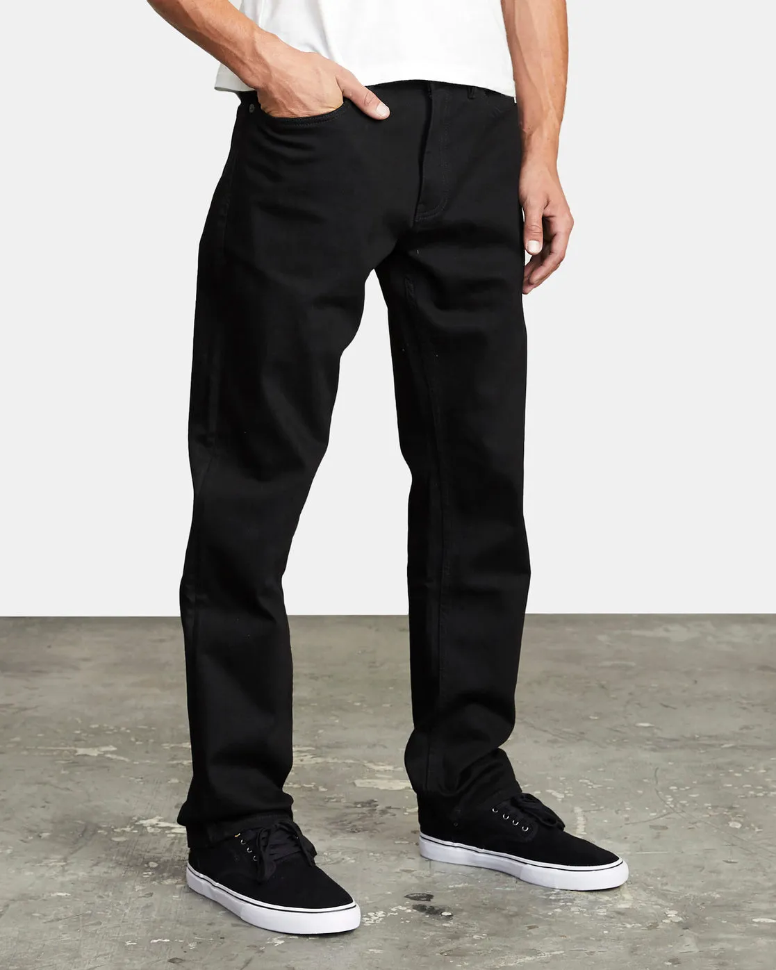 Weekend Relaxed Fit Denim Jeans - Black Black