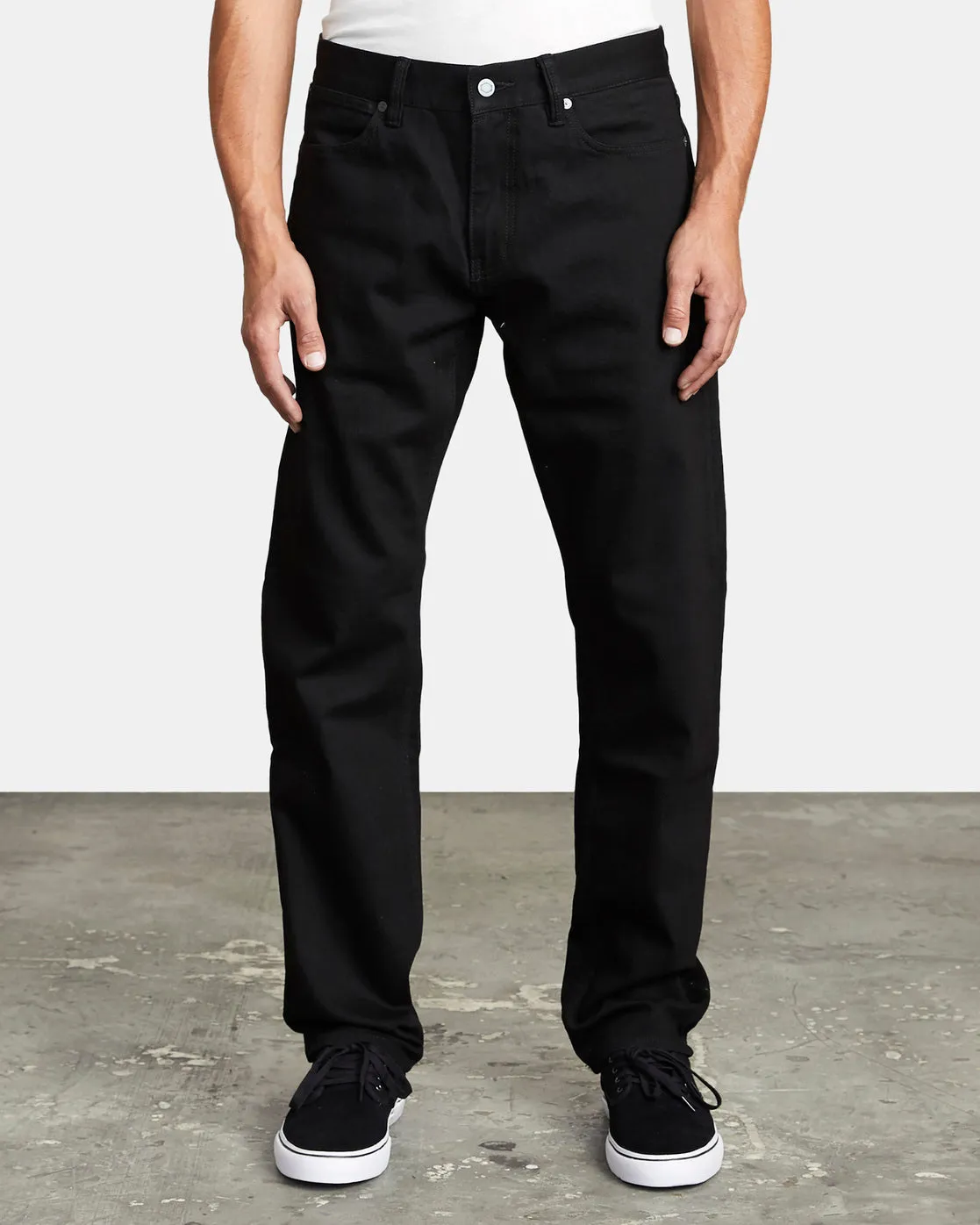 Weekend Relaxed Fit Denim Jeans - Black Black