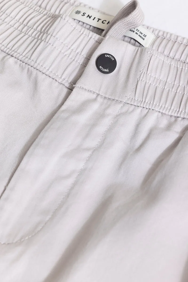 White Relaxed Fit Jogger