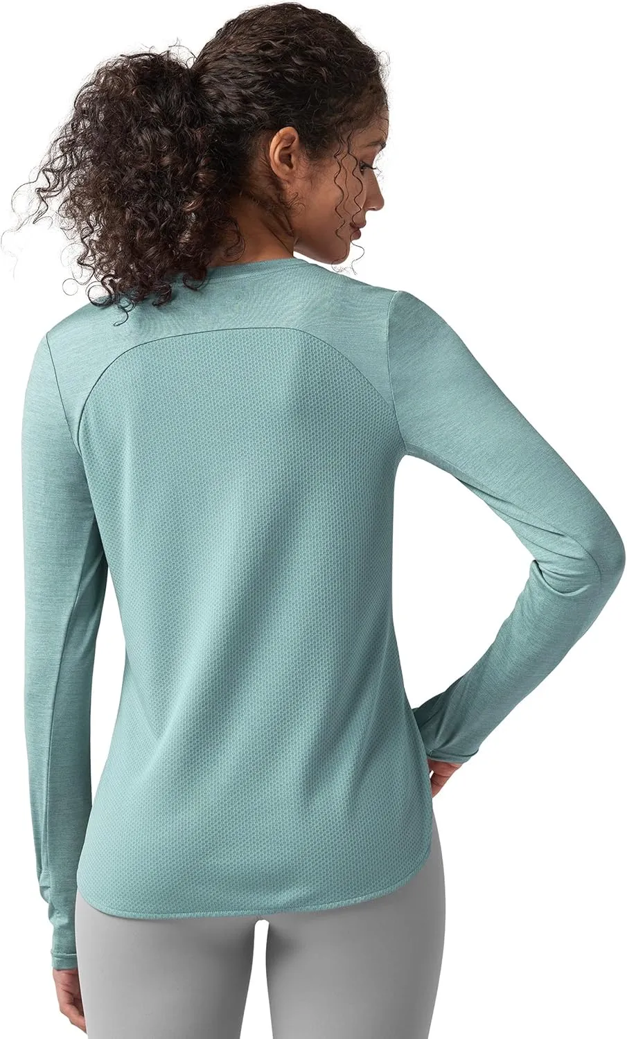 Willit Women's Long Sleeve Workout Tops Running Athletic Quick Dry Shirts Lightweight Yoga Gym T-Shirts UPF 50 