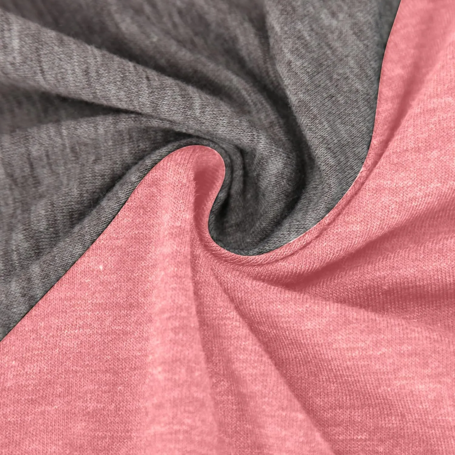 Women's Short Raglan Sleeve T-Shirts Trendy Casual Color Block Crewneck Tops Daily Outdoor Loose Fit Spring Shirts