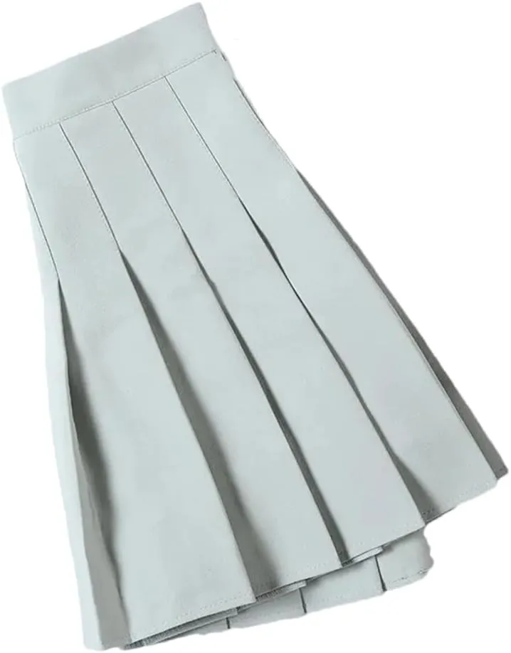Women's Spring Summer A Line High Waist Mini Pleated Skirt Pleated Tennis Skirt