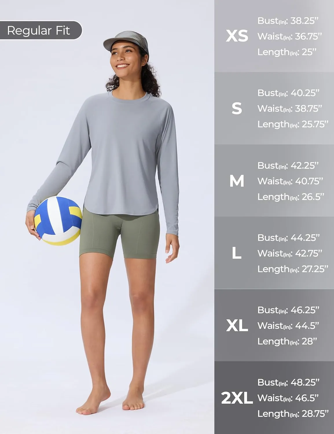 Women's Sun Shirts UPF 50  Long Sleeve Uv Protection Shirts Lightweight Quick Dry SPF Clothing Outdoor Hiking Tops