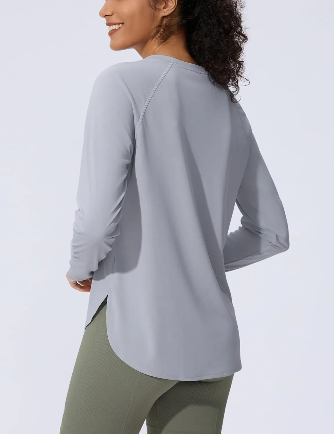 Women's Sun Shirts UPF 50  Long Sleeve Uv Protection Shirts Lightweight Quick Dry SPF Clothing Outdoor Hiking Tops