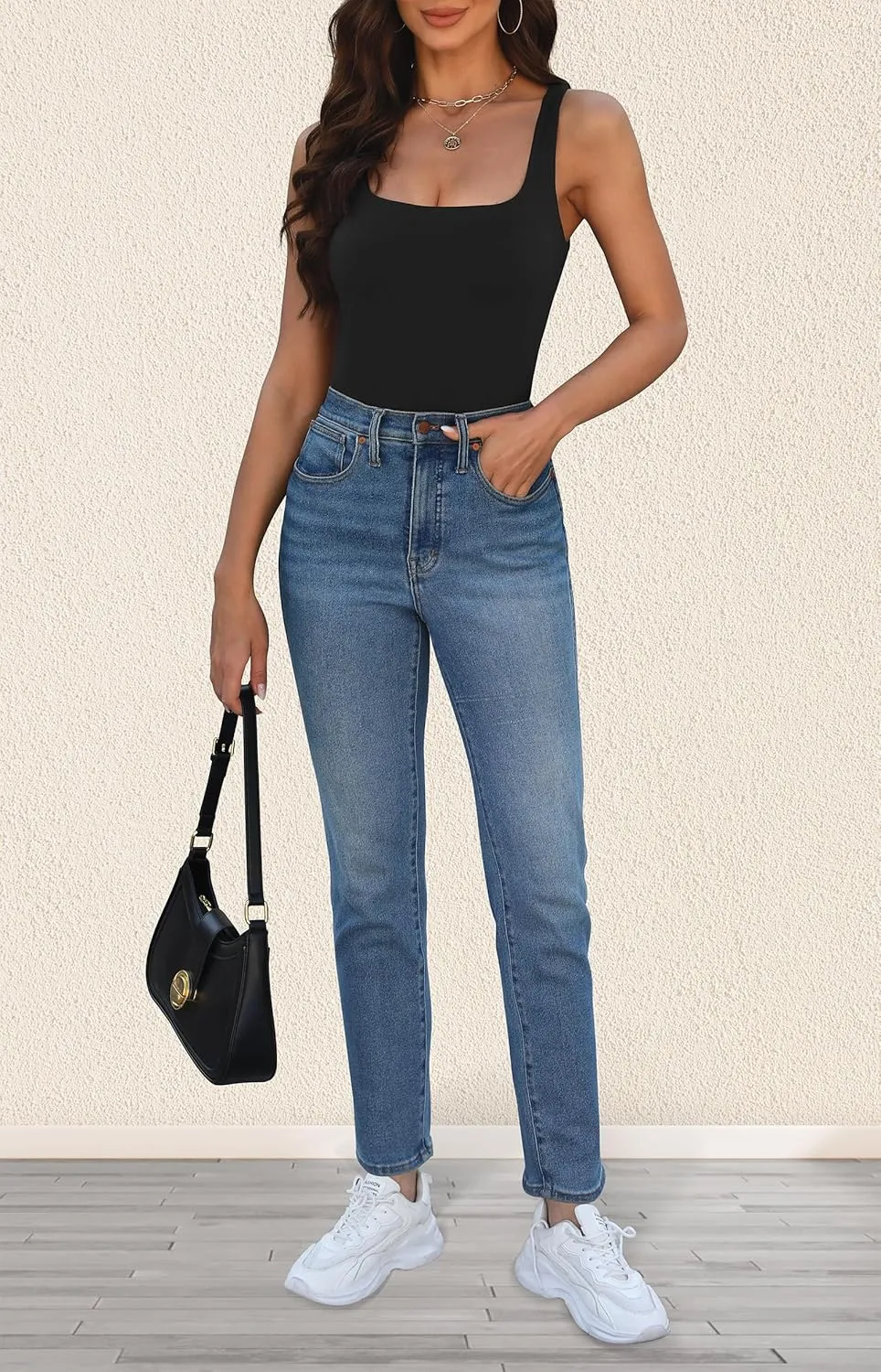 Womens Tank Tops Dressy Summer Sleeveless Shirts Sexy Square Neck Double Lined Fitted Tops T Shirts Blouses