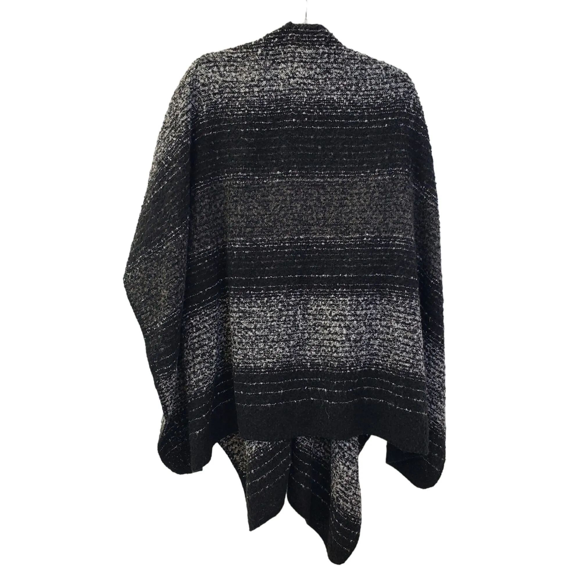Woolrich Striped Poncho Sweater Size One Size *FLAW*