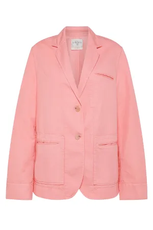 Workwear Jacket in Cotton Gabardine | Roseo