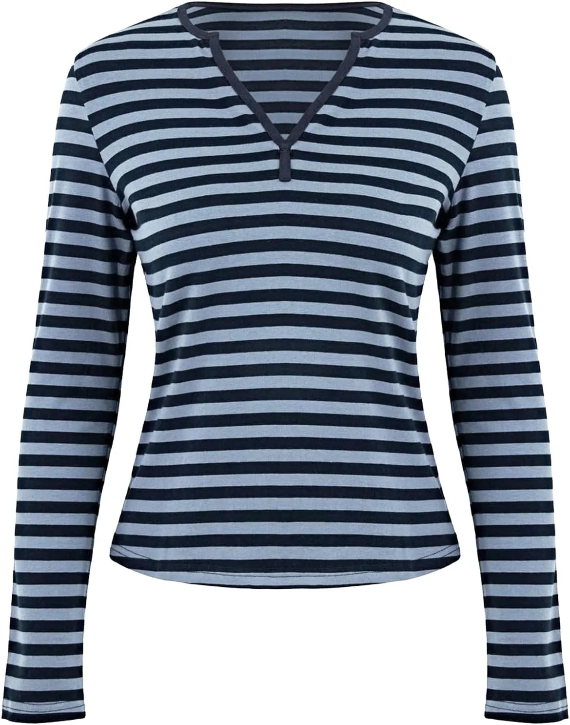 Xineicy Women's Y2K Long Sleeve Henley Tops Casual T-Shirts for Women Slim Fit Vintage Graphic Crop Tops