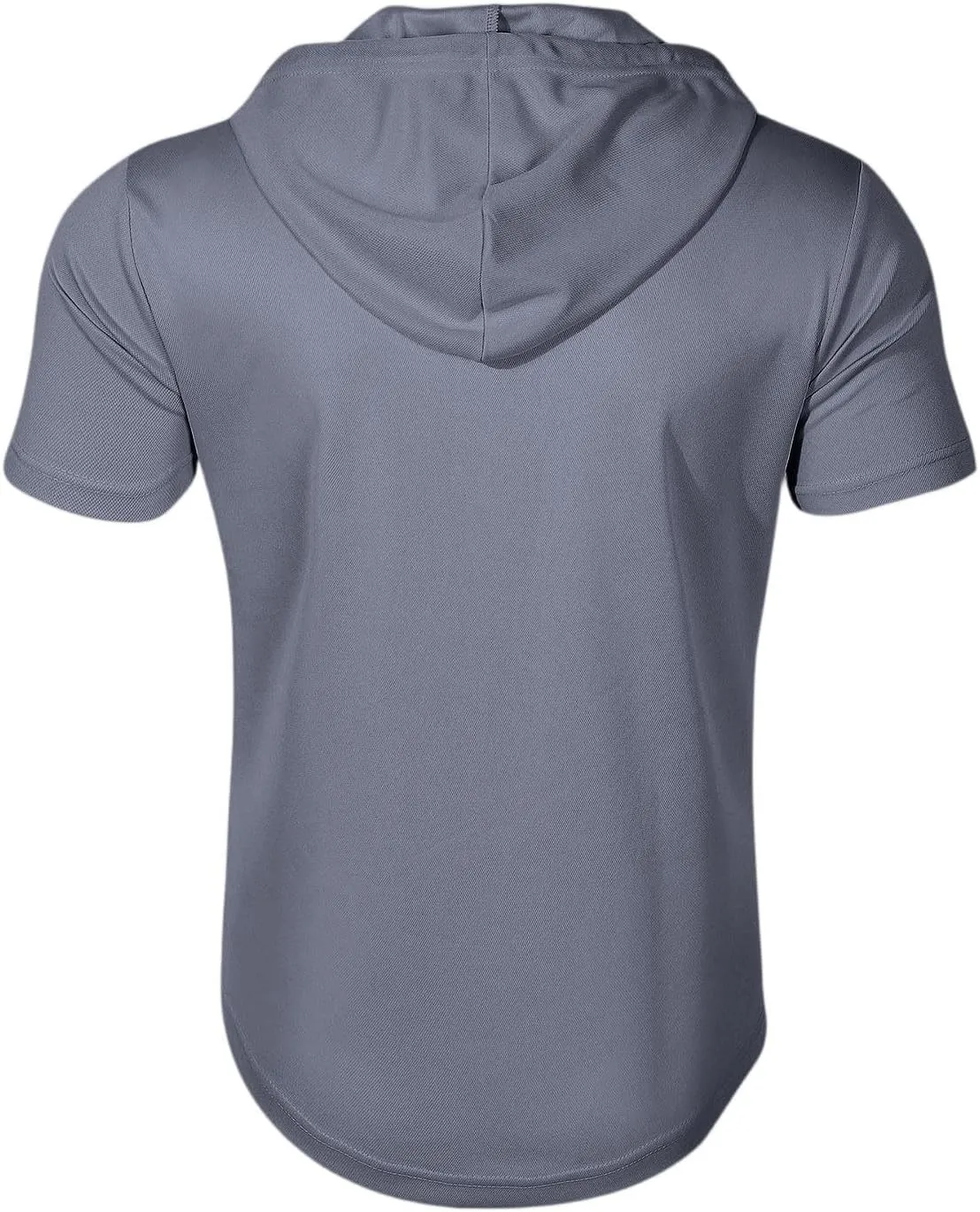 ZYXTIM Men's Hoodies Short Sleeve Pullover Oversize Casual Quarter Zipper Summer Shirts Stretch Gym Workout Tops with Pockets
